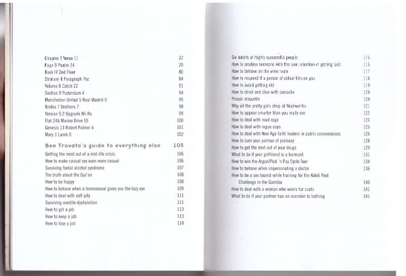 Ben Trovato's Guide to Everything