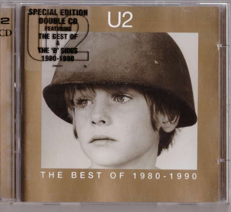 U2  The Best Of 1980-1990 & B-Sides (CD)