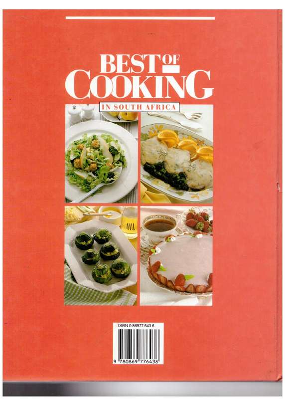 The Best of Cooking in South Africa -- Lynn Bedford Hall
