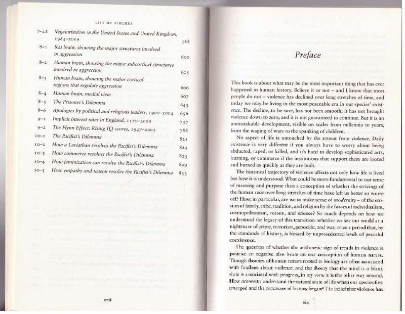 The Better Angels of Our Nature: A History of Violence and Humanity-   Steven Pinker