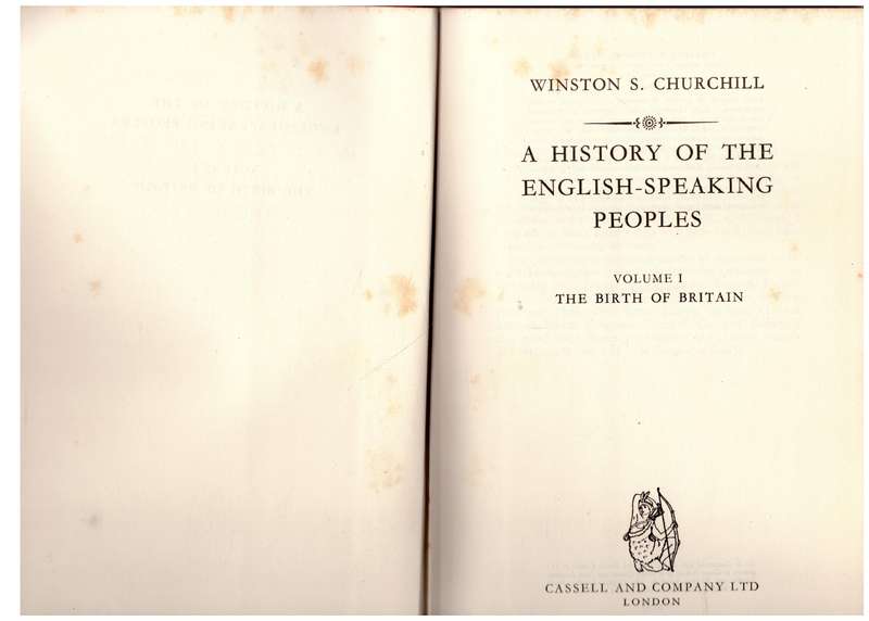 The Birth of Britain: A History of the English-Speaking Peoples, Vol 1 --  Winston S. Churchill