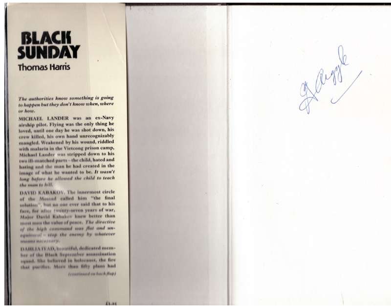 Black Sunday -- Thomas Harris