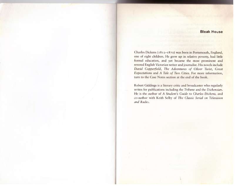 Bleak House - Charles Dickens