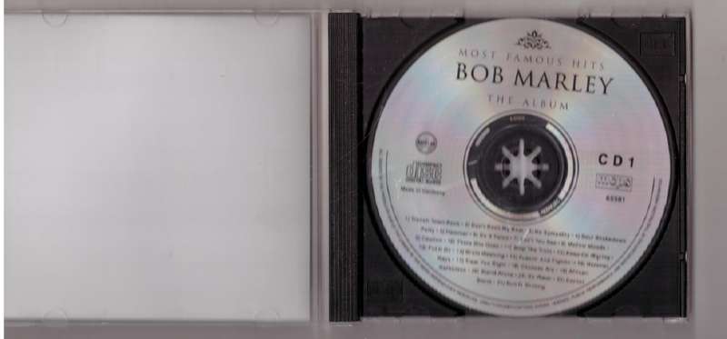 Bob Marley  Most Famous Hits: The Album (CD)