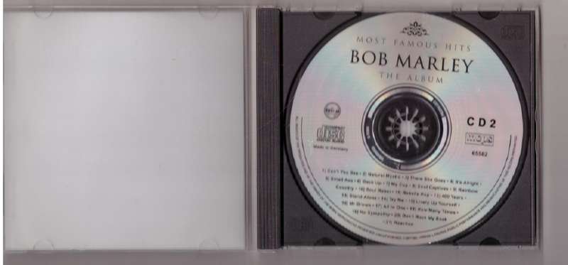 Bob Marley  Most Famous Hits: The Album (CD)