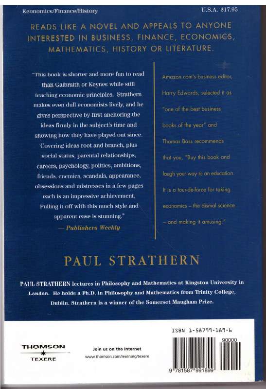 A Brief History of Economic Genius - Paul Strathern
