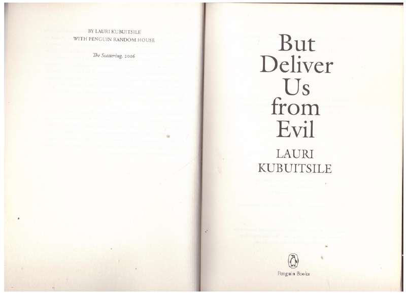 But Deliver Us from Evil - Lauri Kubuitsile