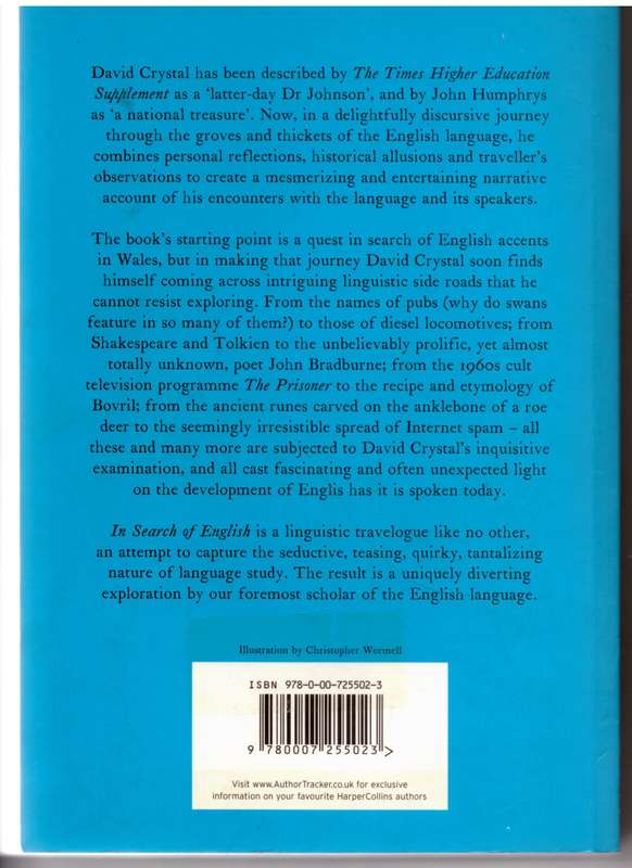 By Hook Or By Crook: A Journey in Search of English  -- David Crystal