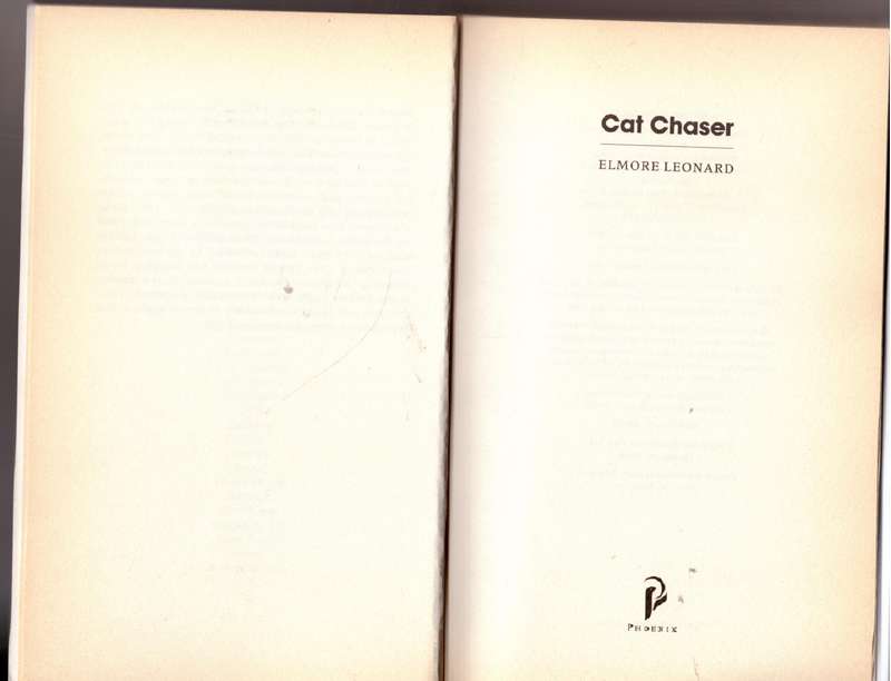 Cat Chaser - Elmore Leonard