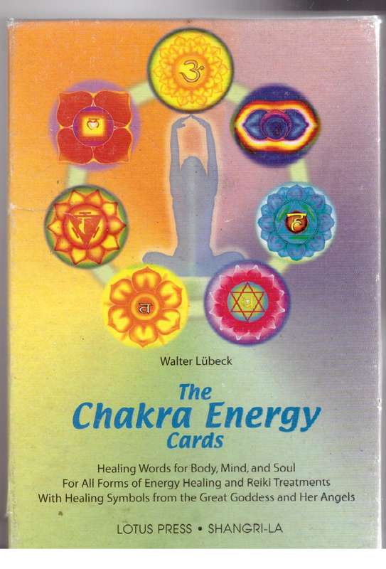 Chakra Energy Cards, The Book and Card Set