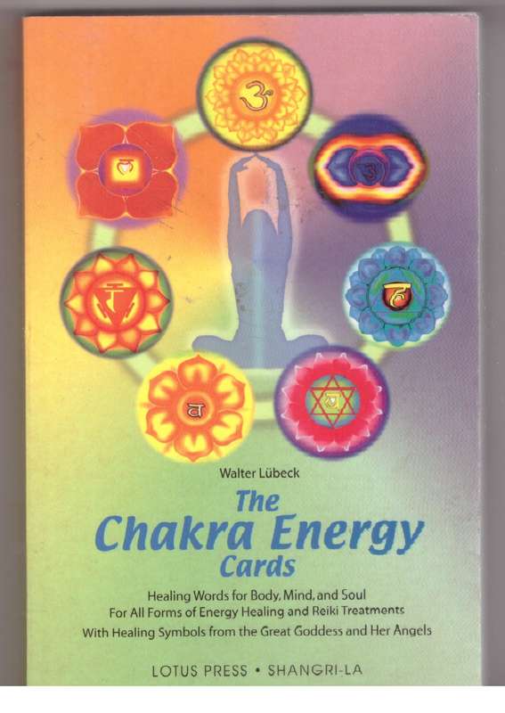 Chakra Energy Cards, The Book and Card Set