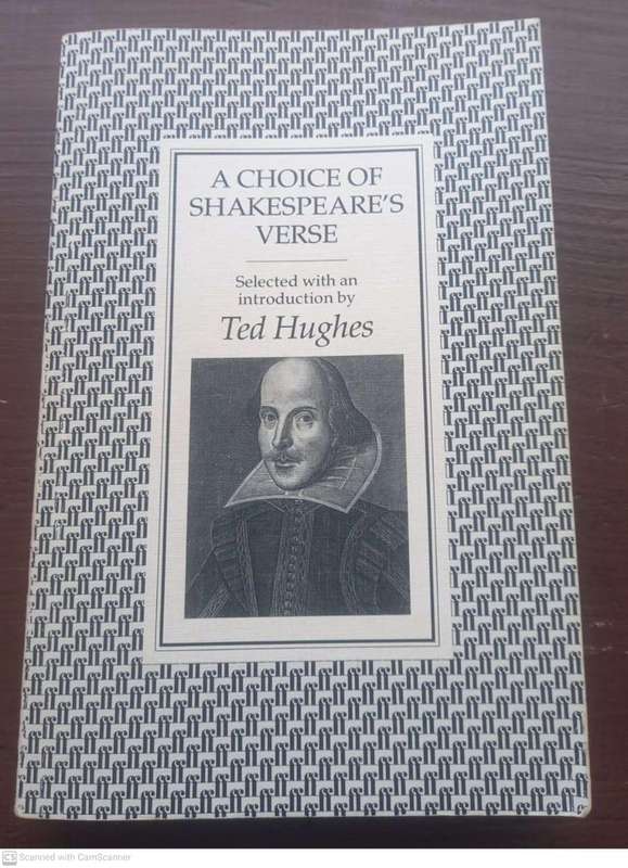 A Choice of Shakespeare's Verse -- Ted Hughes [Compiler]
