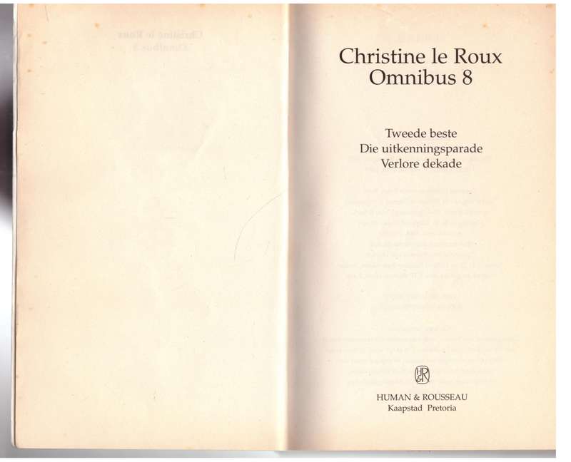 Christine le Roux Omnibus 8
