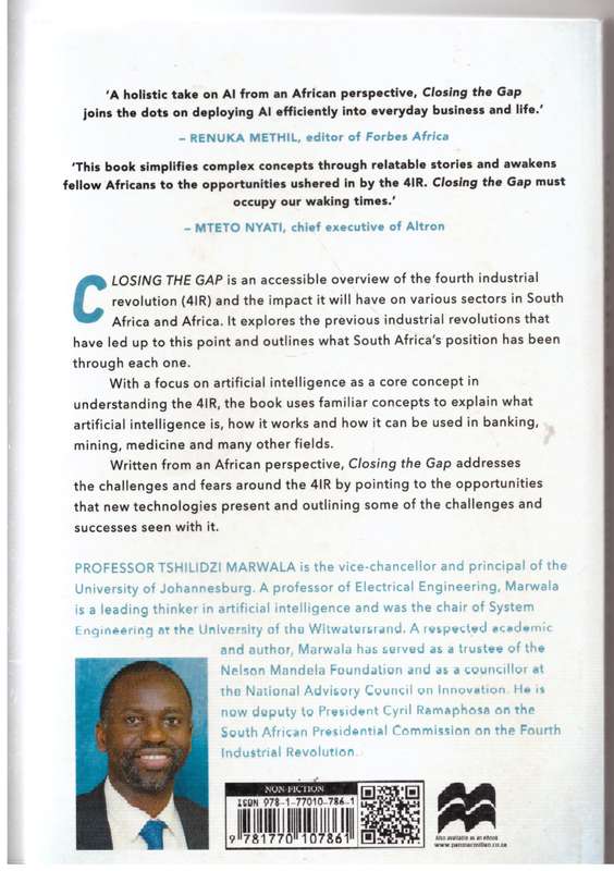Closing the Gap: The Fourth Industrial Revolution in Africa - Tshilidzi Marwala