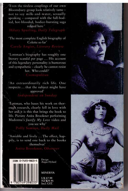 Colette: A Life  -- Herbert Lottman