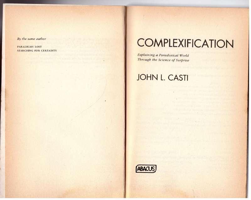 Complexification - John L. Casti