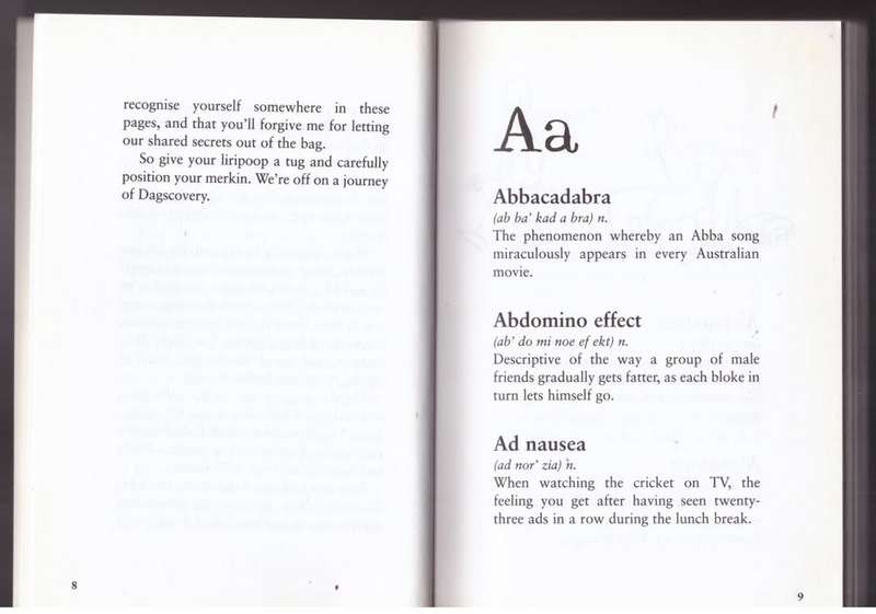 The Dag's Dictionary -- Richard Glover