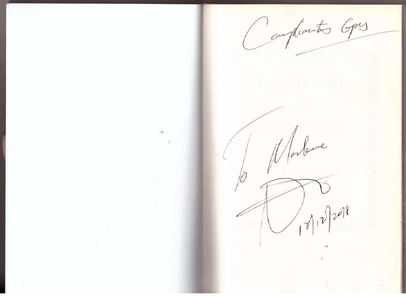 The Death of Nowongile - Monde Nkasawe **SIGNED**