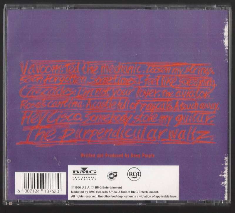 Deep Purple : Purpendicular (CD)