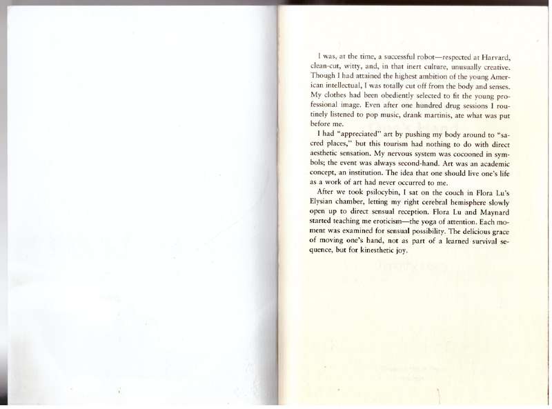 The Delicious Grace of Moving One's Hand: Intelligence is the Ultimate Aphrodisiac -- Timothy Leary