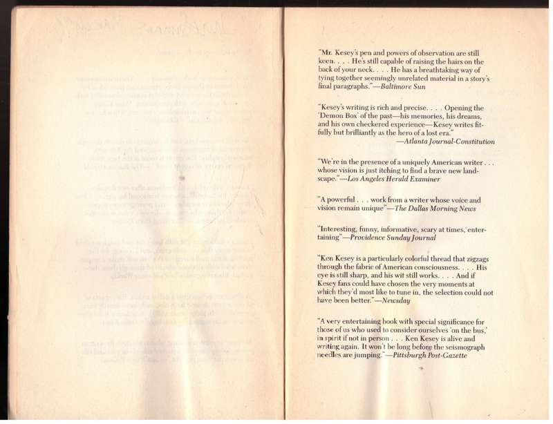 Demon Box - Ken Kesey