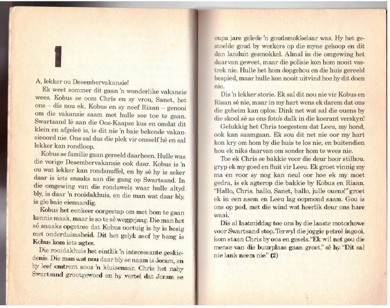 Die Geheim van die Rooidakhuis (Kansvatter reeks nr. 2) -- P. J. Du Plessis