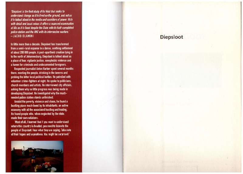 Diepsloot  Anton Harber