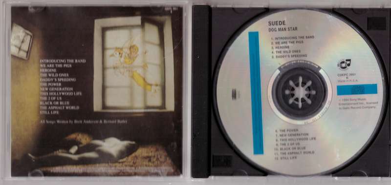 Suede  Dog Man Star (CD)