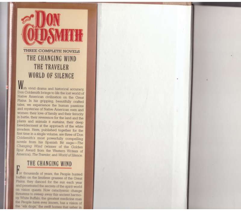 Don Coldsmith Omnibus: The Changing Wind/The Traveler/World of Silence
