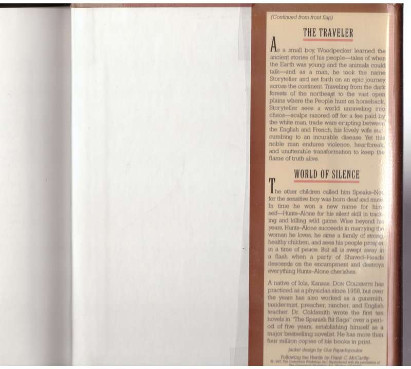 Don Coldsmith Omnibus: The Changing Wind/The Traveler/World of Silence