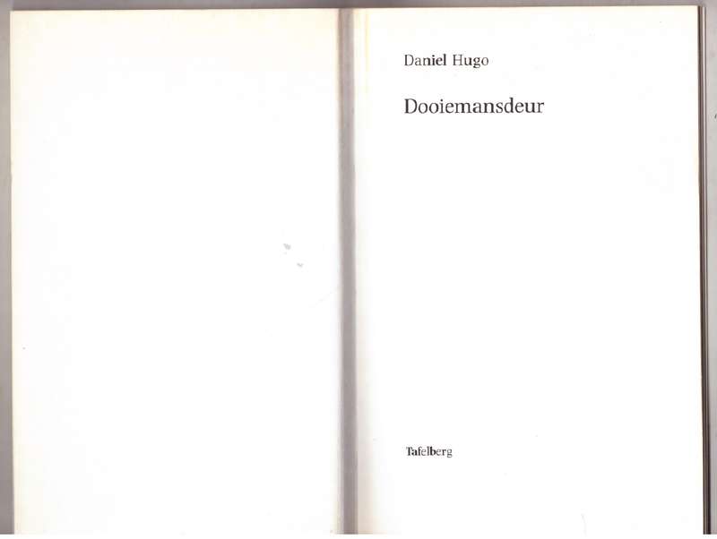 Dooiemansdeur -- Daniel Hugo