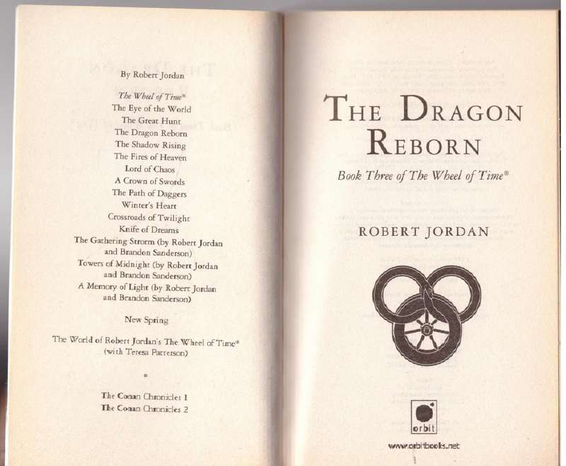 The Dragon Reborn (Wheel of Time # 3) -- Robert Jordan