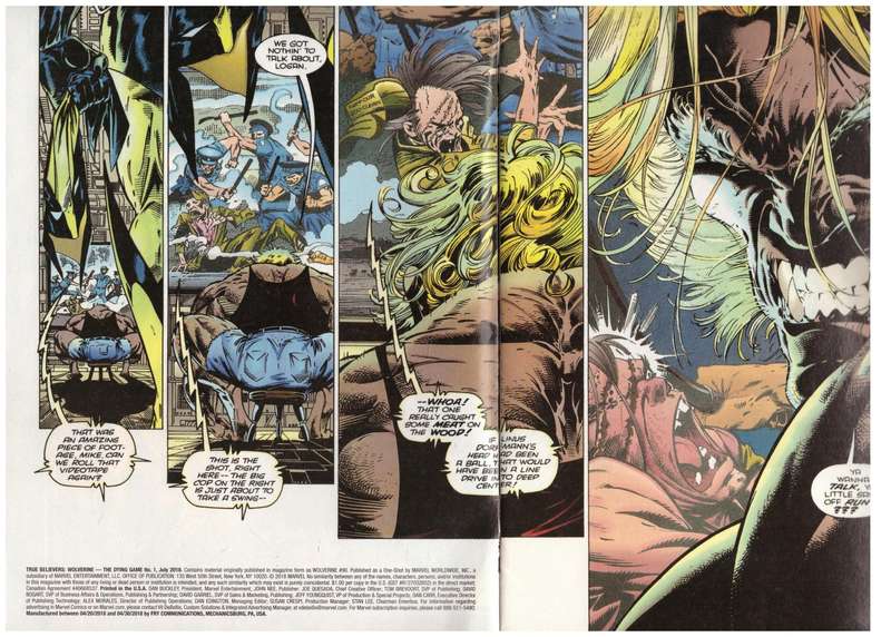 True Believers: Wolverine - The Dying Game #1