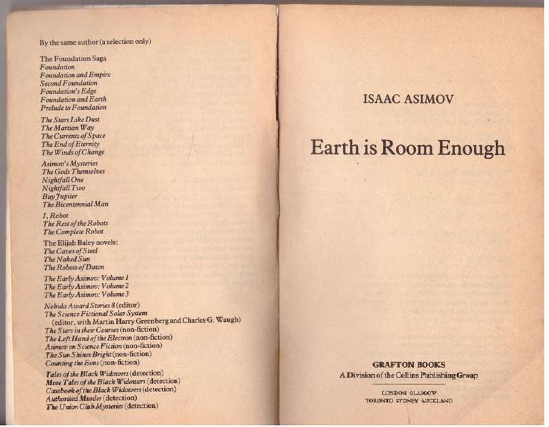 Earth is Room Enough: Science Fiction Tales of Our Own Planet - Isaac Asimov