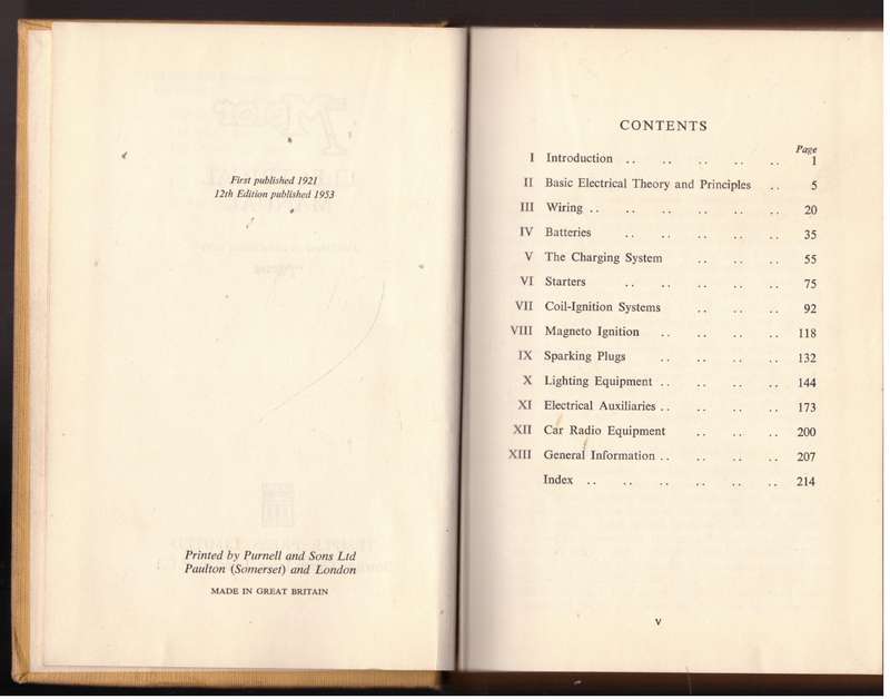 "The Motor" Electrical Manual