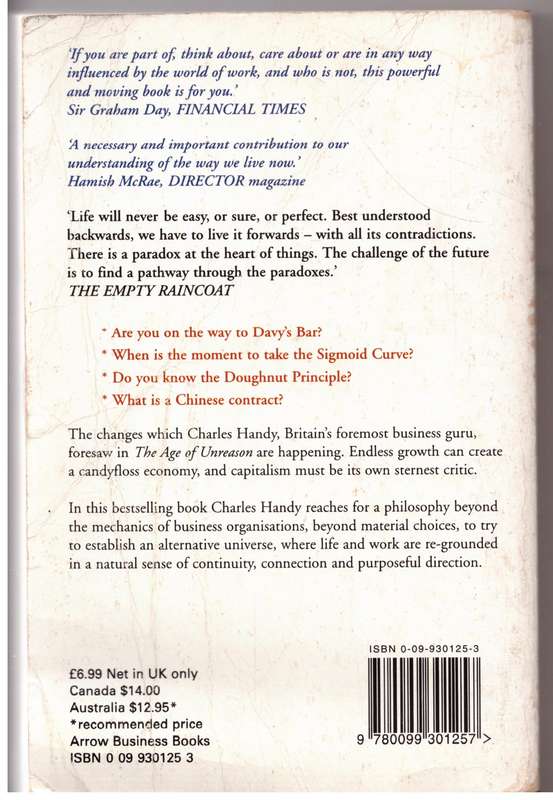 The Empty Raincoat: : Making Sense of the Future  --  Charles Handy