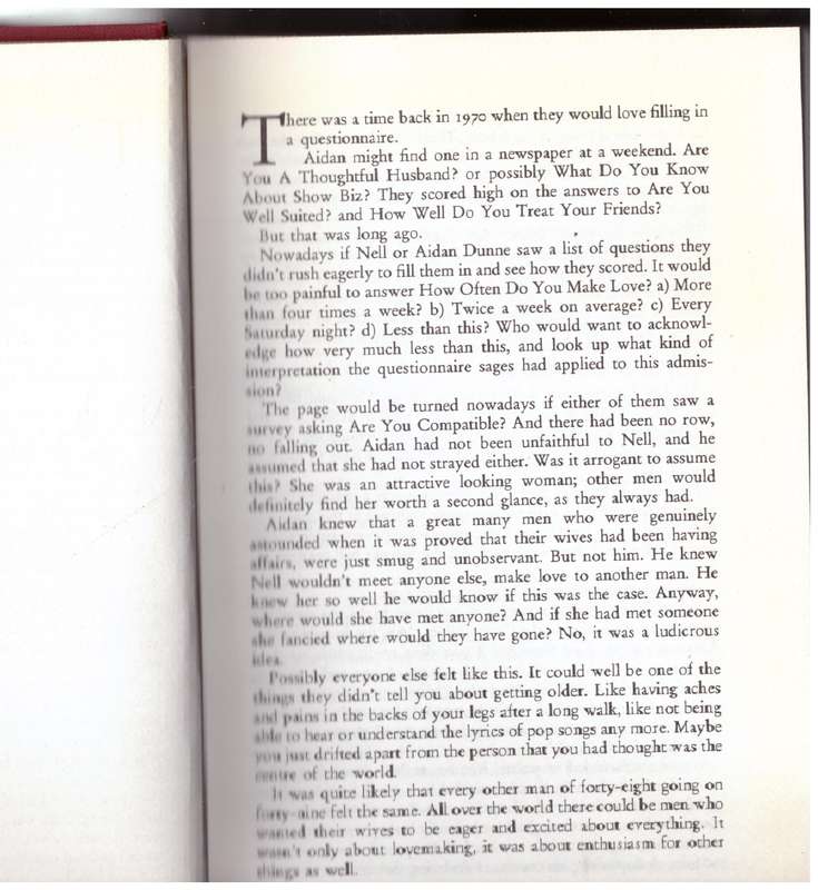 Evening Class  --  Maeve Binchy