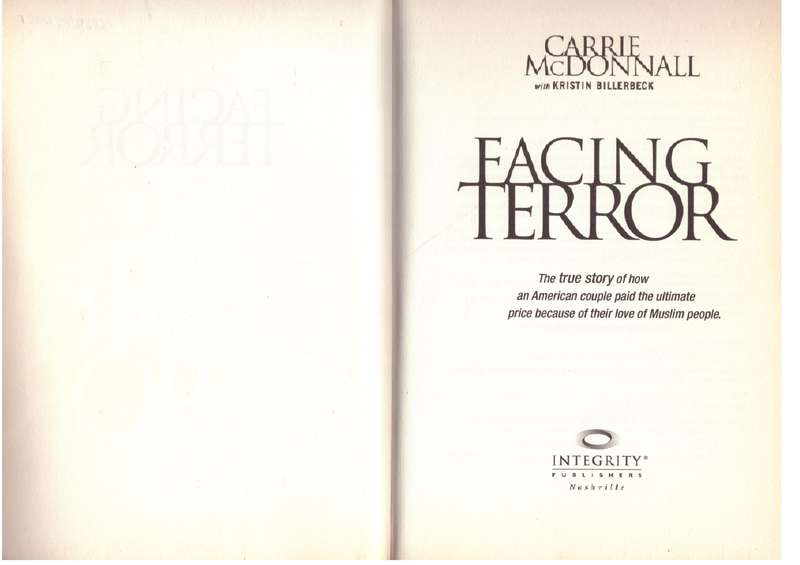 Facing Terror -- Carrie McDonnall