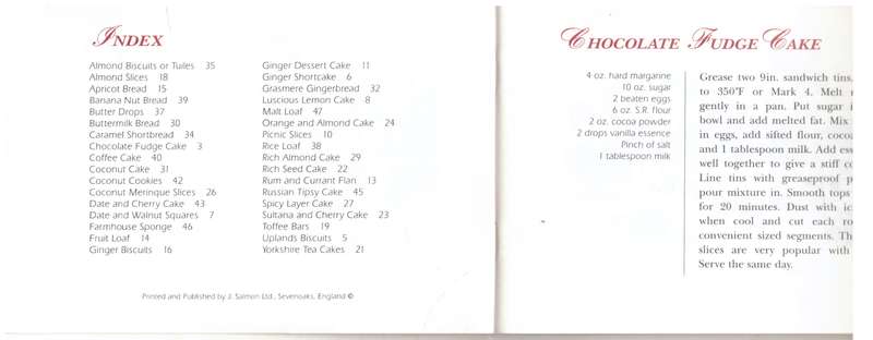 Favourite Teatime Recipes -- Carole Gregory