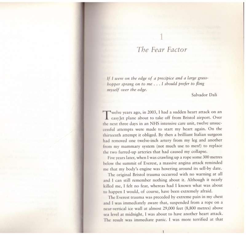 Fear: Our Ultimate Challenge -- Ranulph Fiennes