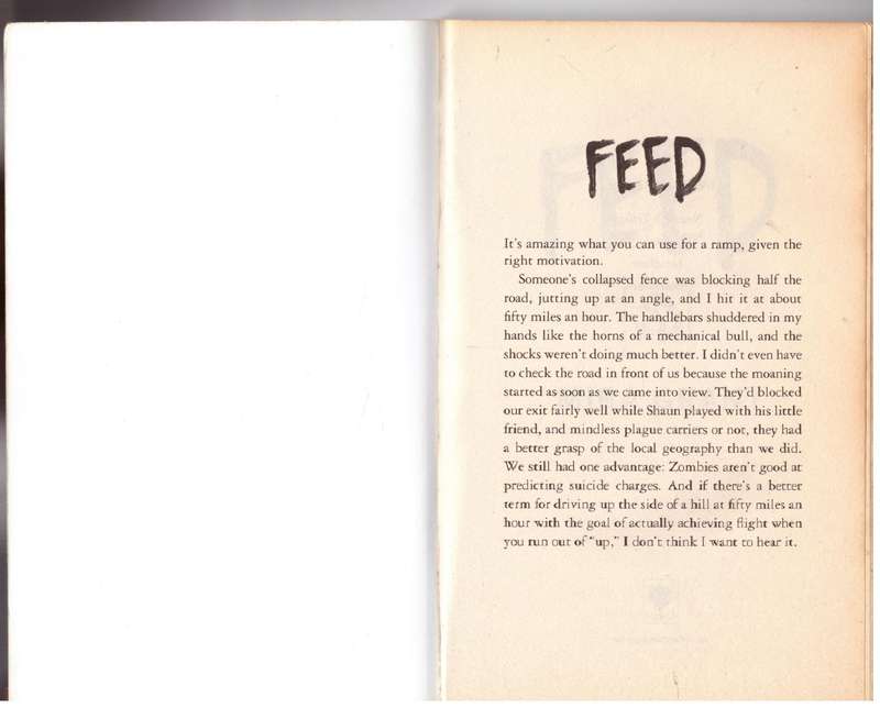 Feed: The Newsflesh Trilogy: Book 1 -- Mira Grant