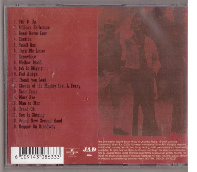 Bob Marley & The Wailers  Feel Alright (CD)