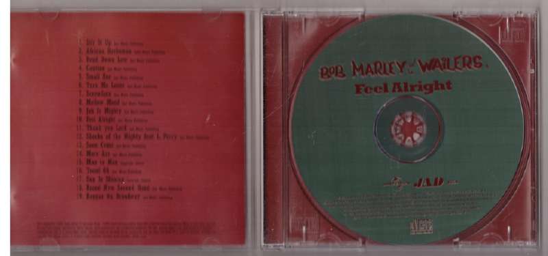 Bob Marley & The Wailers  Feel Alright (CD)