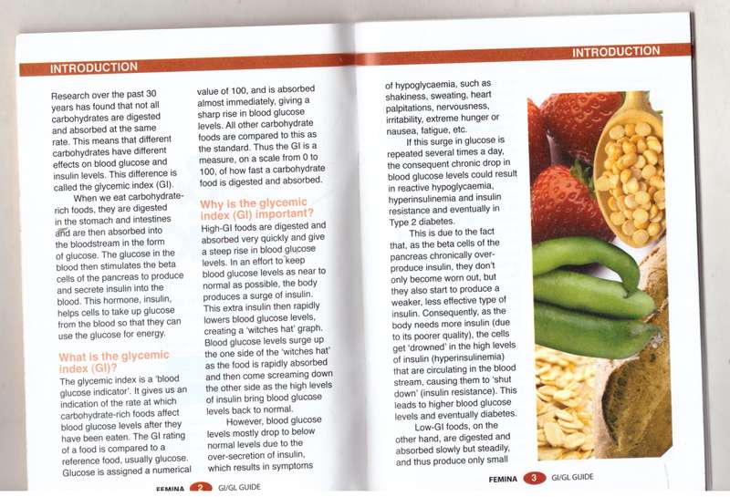 The Femina GI and GL guide  --  Gabi Steenkamp, Liesbet Delport