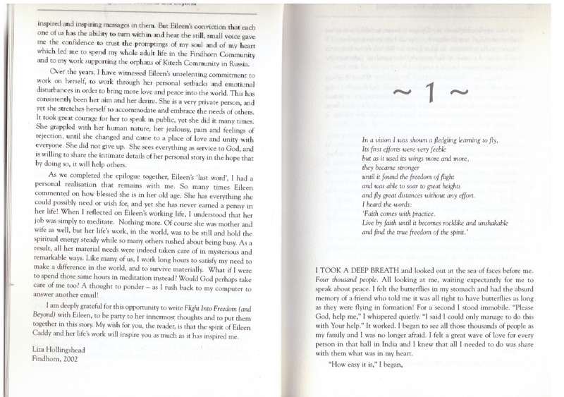 Flight into Freedom and Beyond  - Eileen Caddy