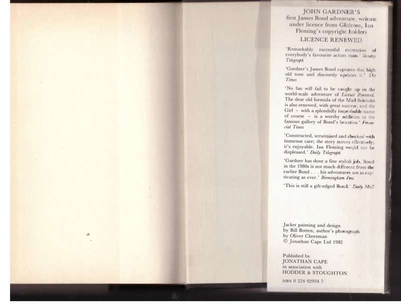 For Special Services -- John Gardner