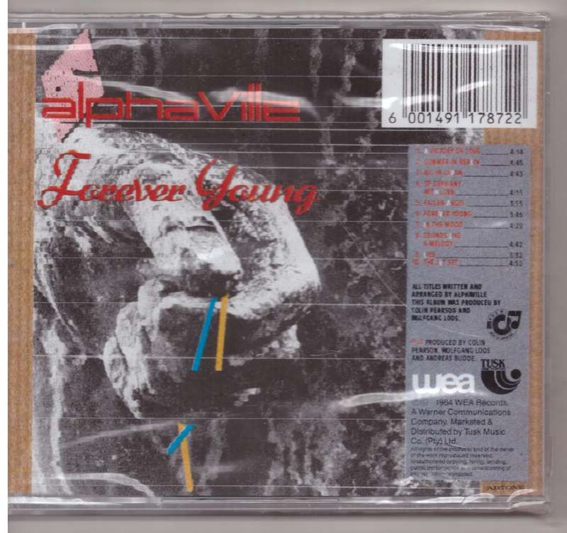 Alphaville  Forever Young (CD) **SEALED**