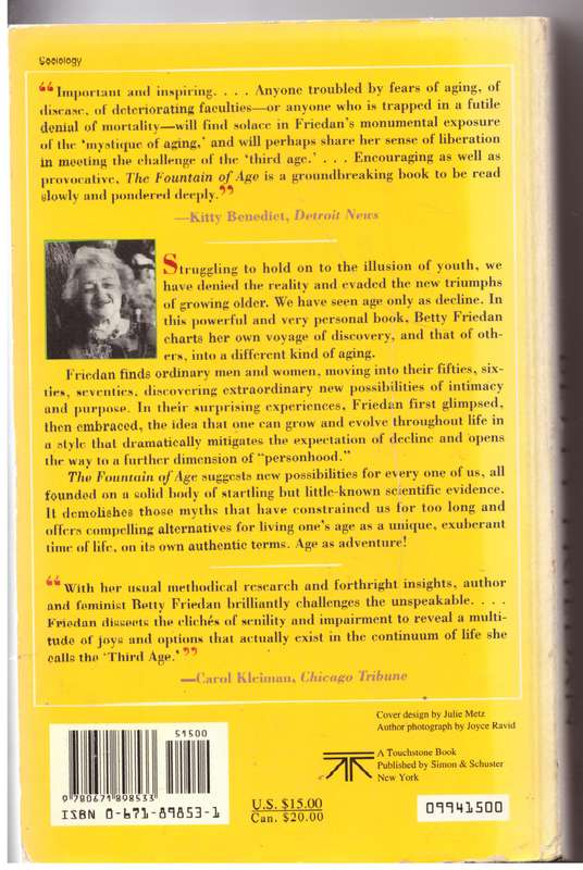 The Fountain of Age - Betty Friedan