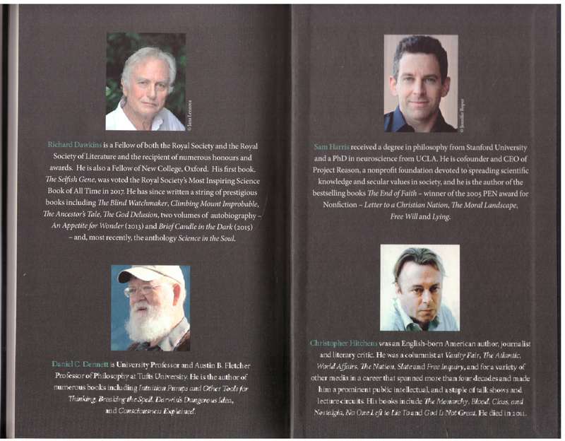 The Four Horsemen - Christopher Hitchens, Richard Dawkins, Sam Harris, Daniel C. Dennett