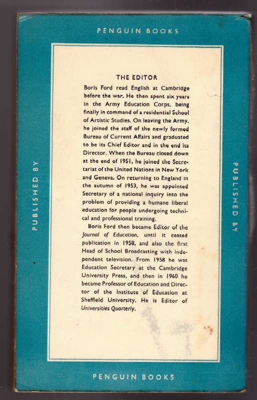 A Guide to English Literature #6: From Dickens to Hardy -- Boris Ford [Editor]